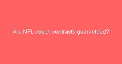 are nfl coach contracts guaranteed 18702