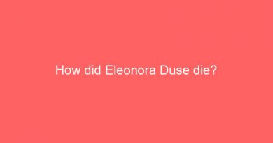 how did eleonora duse die 21883