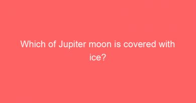 which of jupiter moon is covered with ice 20934