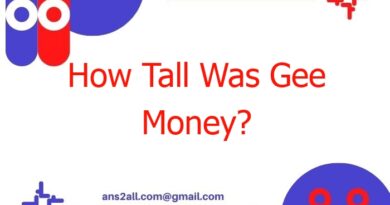 how tall was gee money 51476