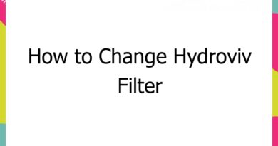 how to change hydroviv filter 57710
