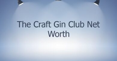 the craft gin club net worth 47529