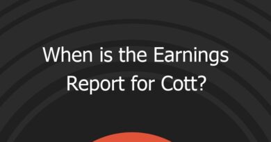 when is the earnings report for cott 53990