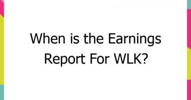 when is the earnings report for wlk 55907