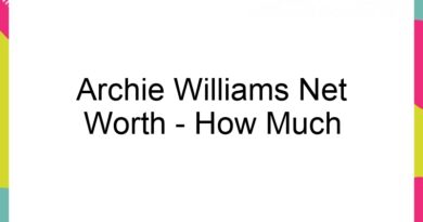 archie williams net worth how much money does he have 64601