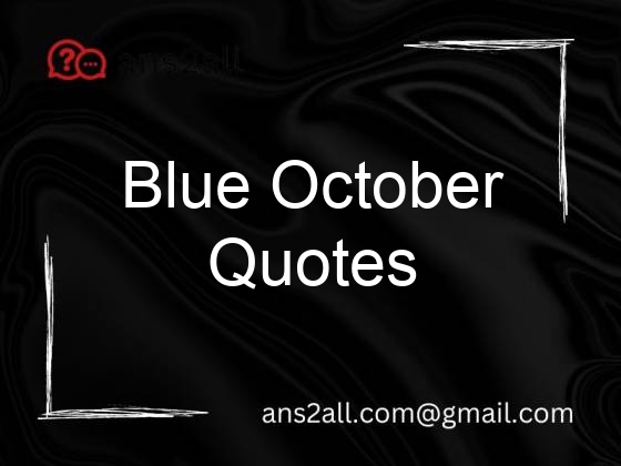 blue october quotes 67367