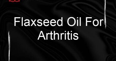 flaxseed oil for arthritis 70732