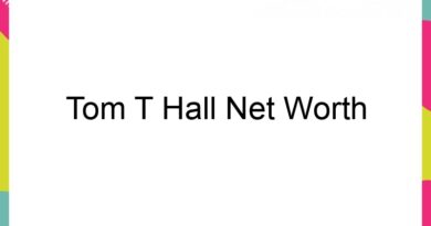 tom t hall net worth 65722
