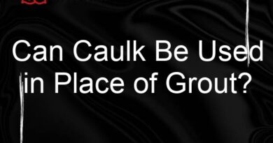 can caulk be used in place of grout 79842