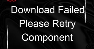 download failed please retry component id 31 78108