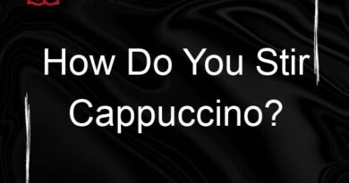 how do you stir cappuccino 77638