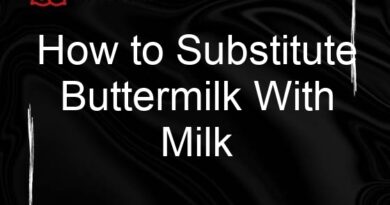 how to substitute buttermilk with milk 80715