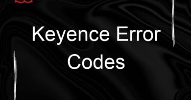 keyence error codes 78538