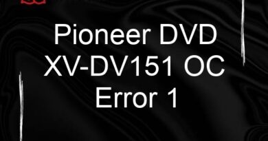 pioneer dvd xv dv151 oc error 1 78562