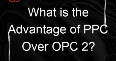 what is the advantage of ppc over opc 2 81010