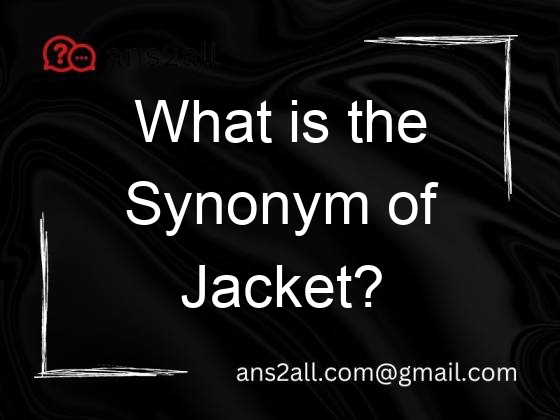 what is the synonym of jacket 80404 1