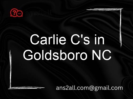 carlie cs in goldsboro nc 92206