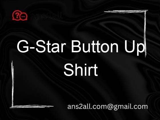 g star button up shirt 96643