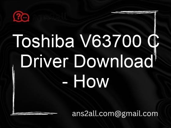 toshiba v63700 c driver download how to fix external hard drive errors 94401