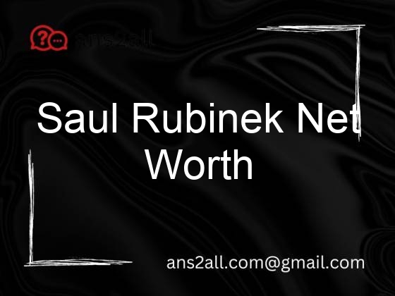 saul rubinek net worth 107275