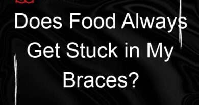 does food always get stuck in my braces 111986