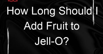 how long should i add fruit to jell o 110179