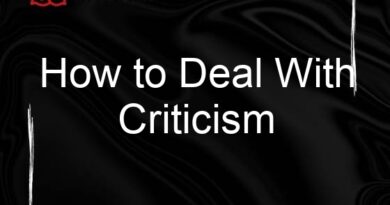 how to deal with criticism 113986