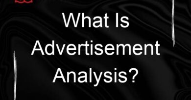 what is advertisement analysis 111184