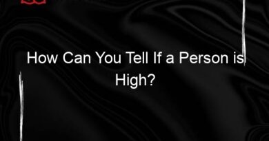 how can you tell if a person is high 117142