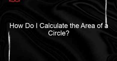 how do i calculate the area of a circle 133812