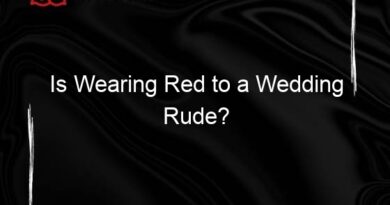 is wearing red to a wedding rude 118724