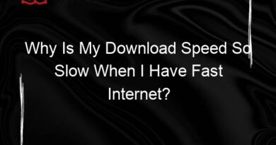 why is my download speed so slow when i have fast internet 128036