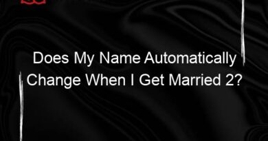 Does My Name Automatically Change When I Get Married 2?