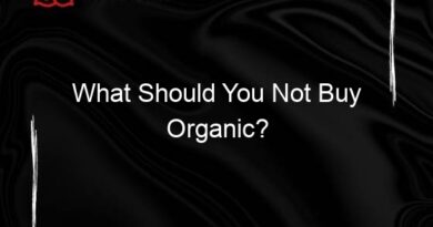 What Should You Not Buy Organic?