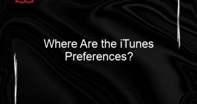 Where Are the iTunes Preferences?